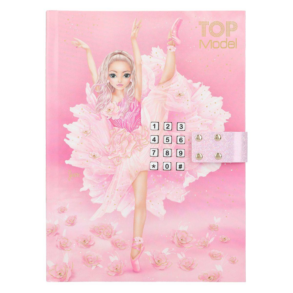 Top Model dnevnik s kodo in zvokom BALLET