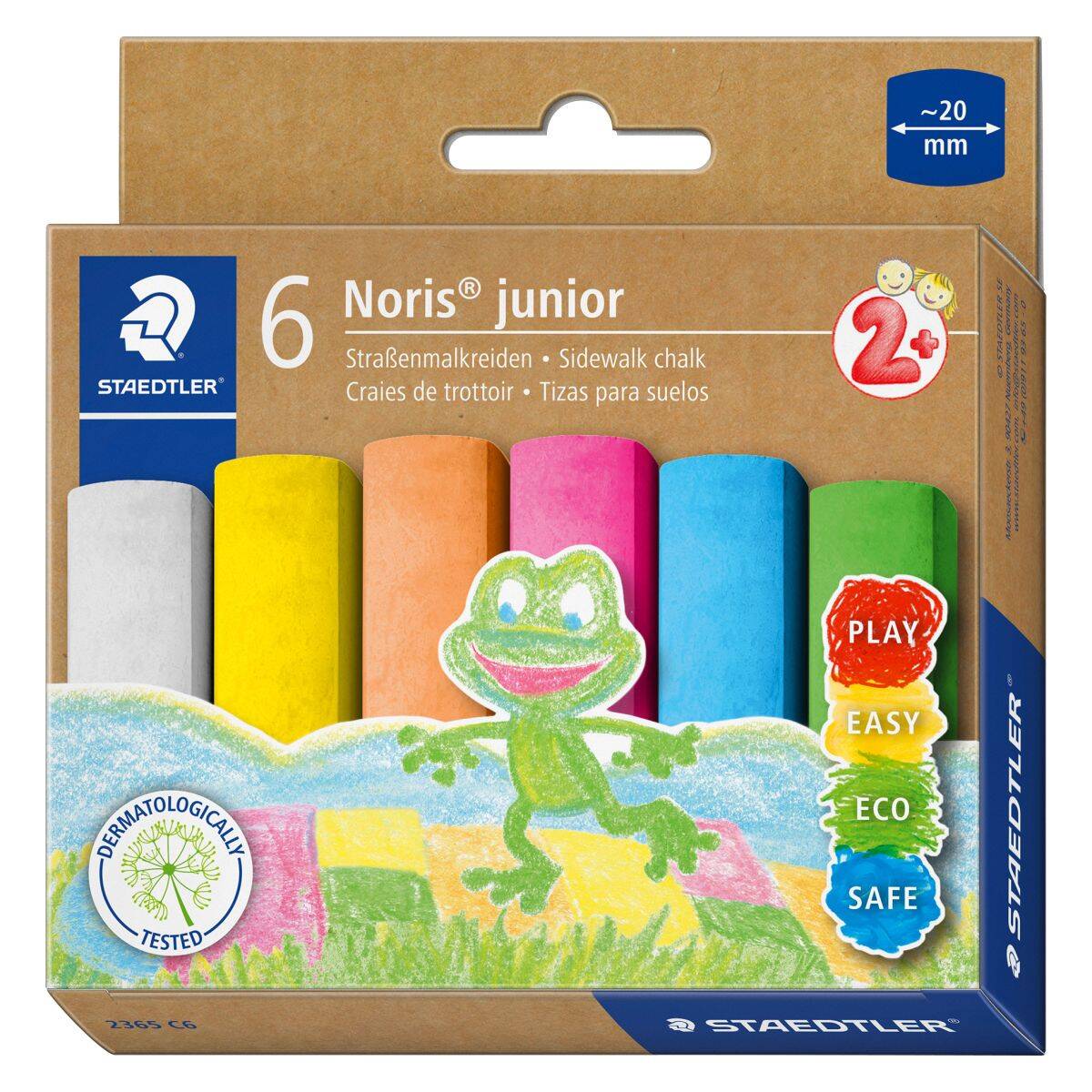Staedtler Kreda sortirane barve Noris junior 6/1