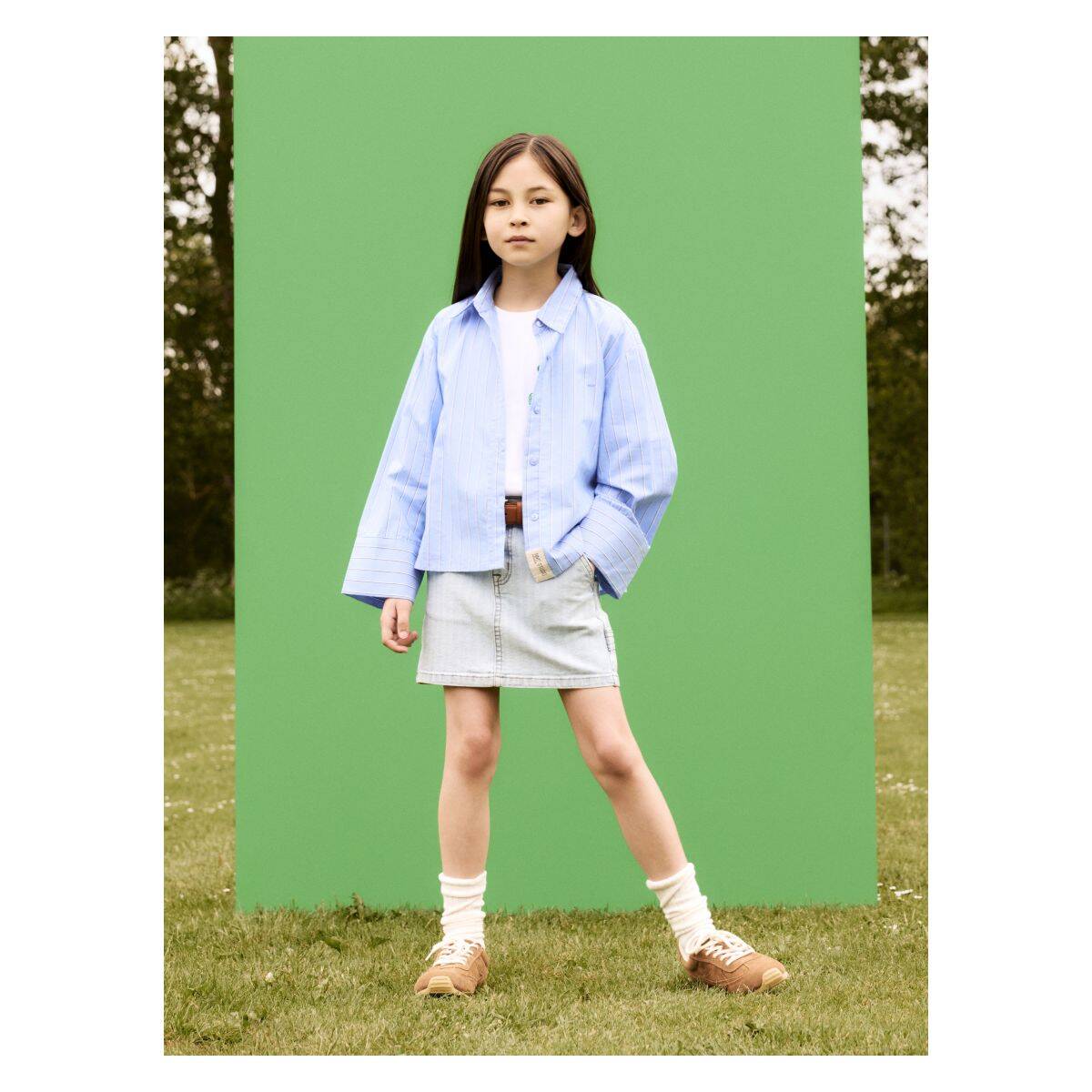 NAME IT suknja 13239974 NKFAMELIA Ž Plava 128