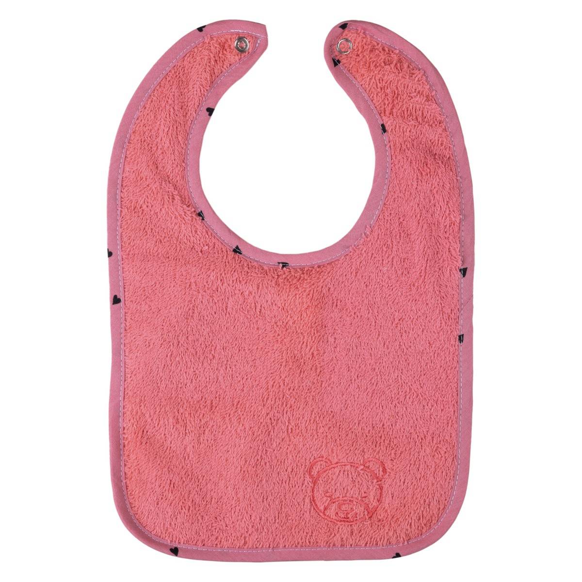 Bubaba by FreeON slinček medo, vezenina, nepremočljiv, pink