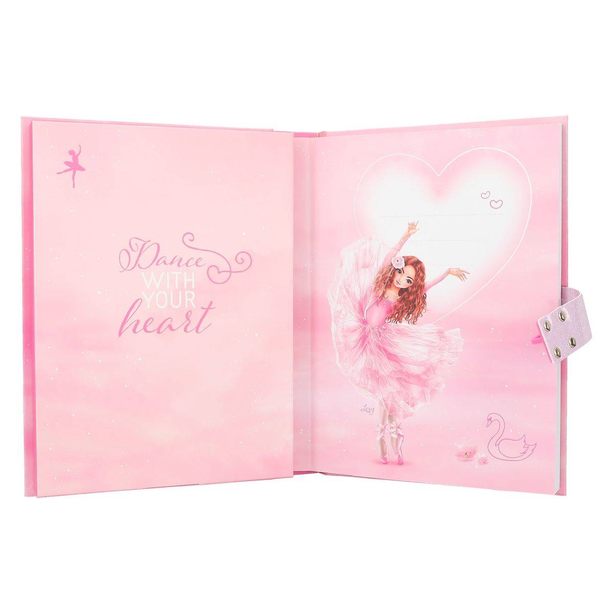 Top Model dnevnik s kodo in zvokom BALLET