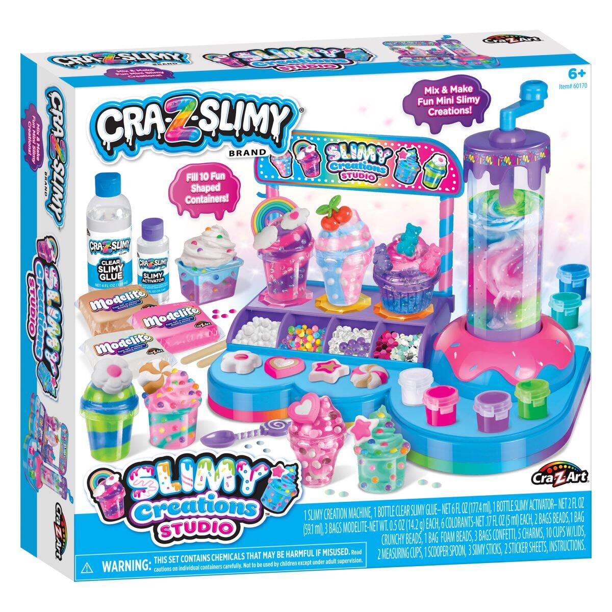 CRAZART slime set Slimy Creation Studio