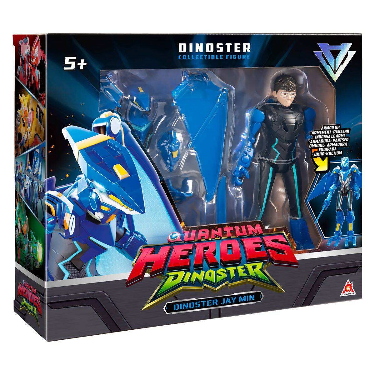 Dinoster Figura+oprema-Jay min 20cm 43298