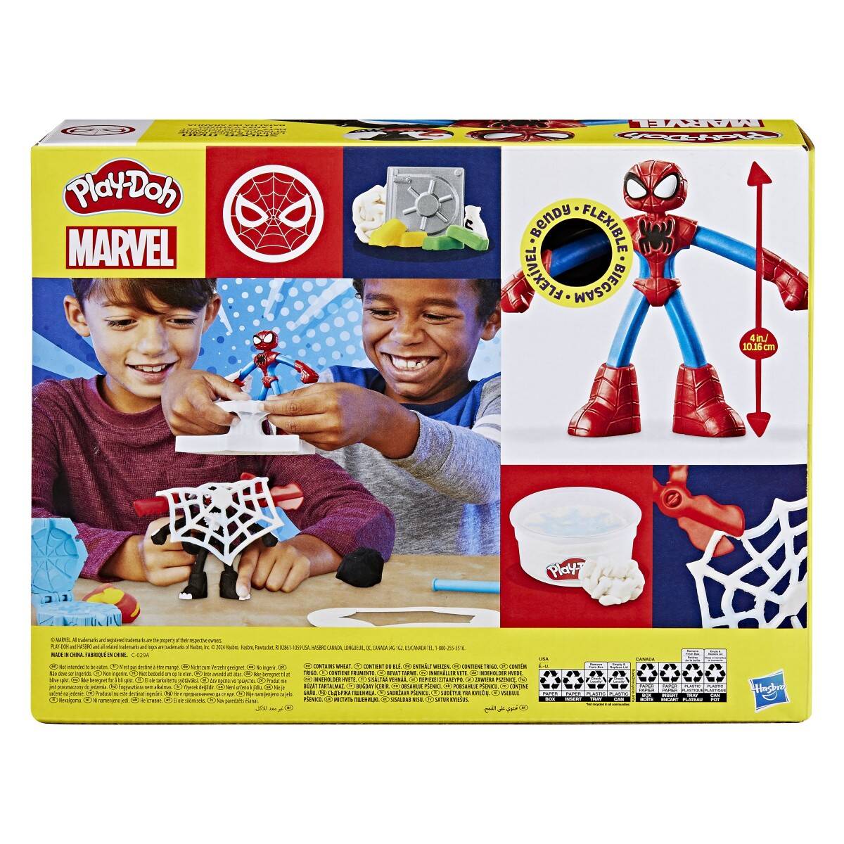 Play-Doh Spider-Man in Venom set