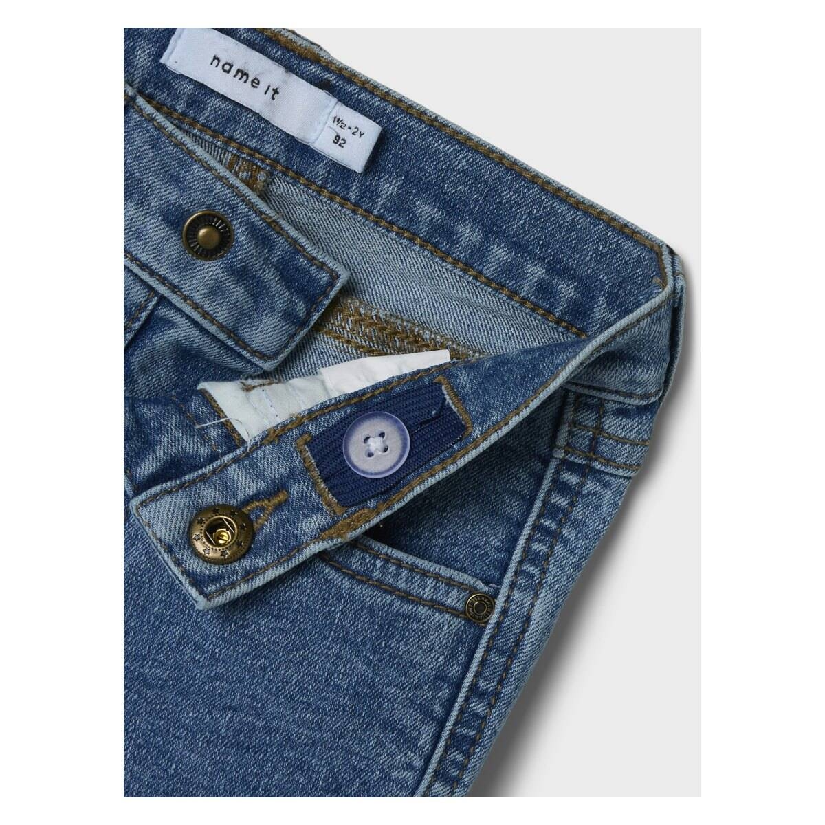 NAME IT hlače denim DH 13244343 NMFPOLLY Ž Plava 92