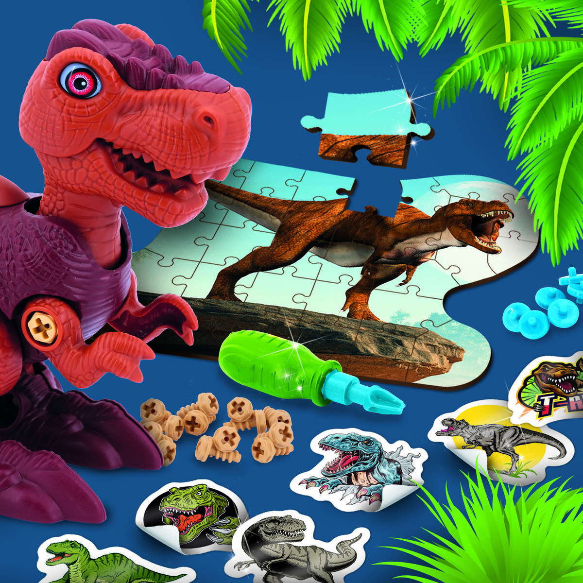 LISCIANI I'm a Genius složi T-rexa