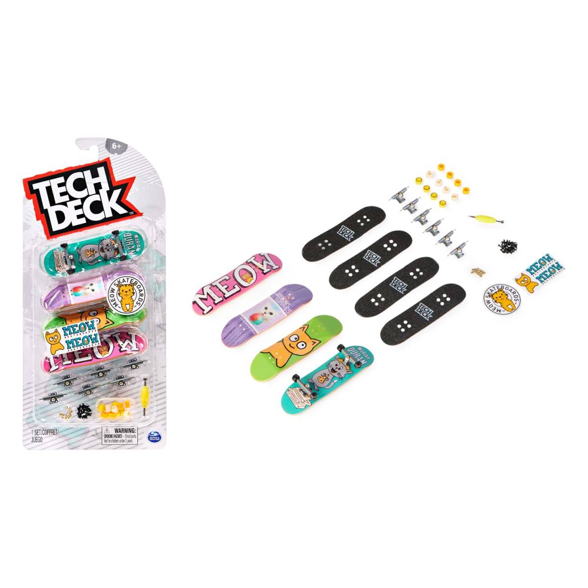 Tech Deck rolke 4 kos 19209