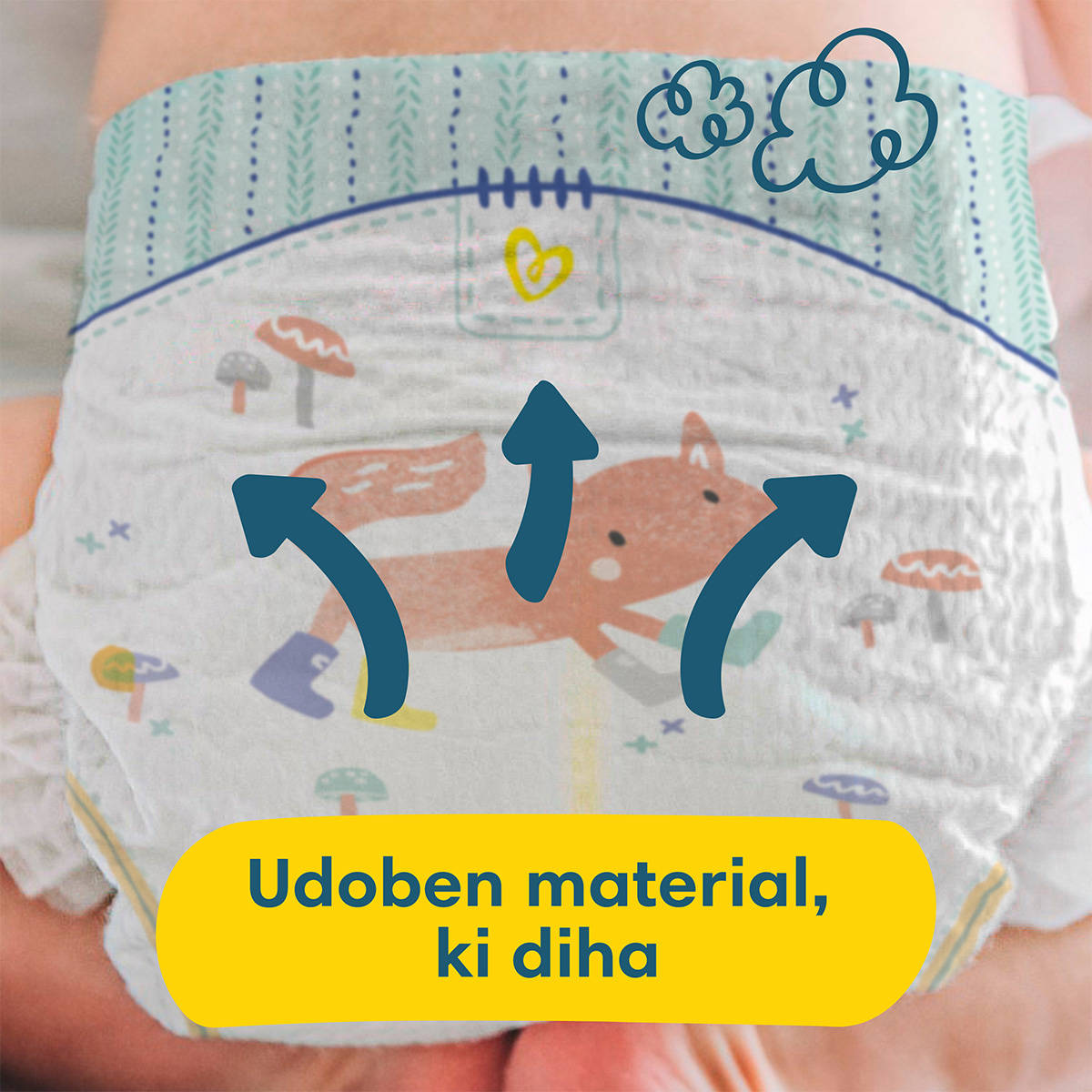 Pampers plenice Premium premium midi 60 kos 4185