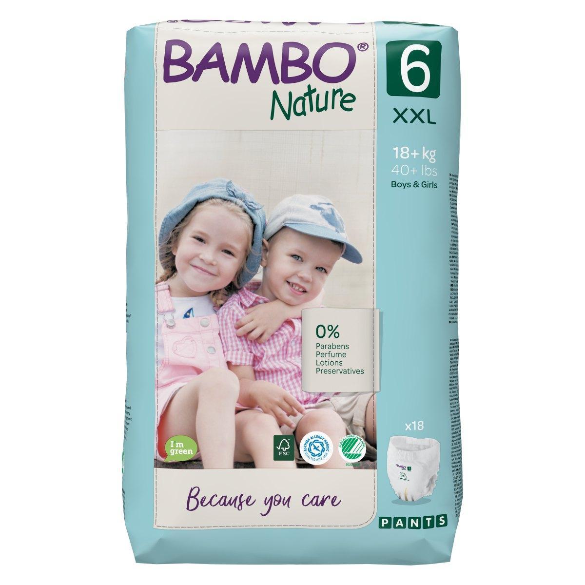 Bambo Nature plenice Pants Xl 18+ kg, 18 kos 1000019259