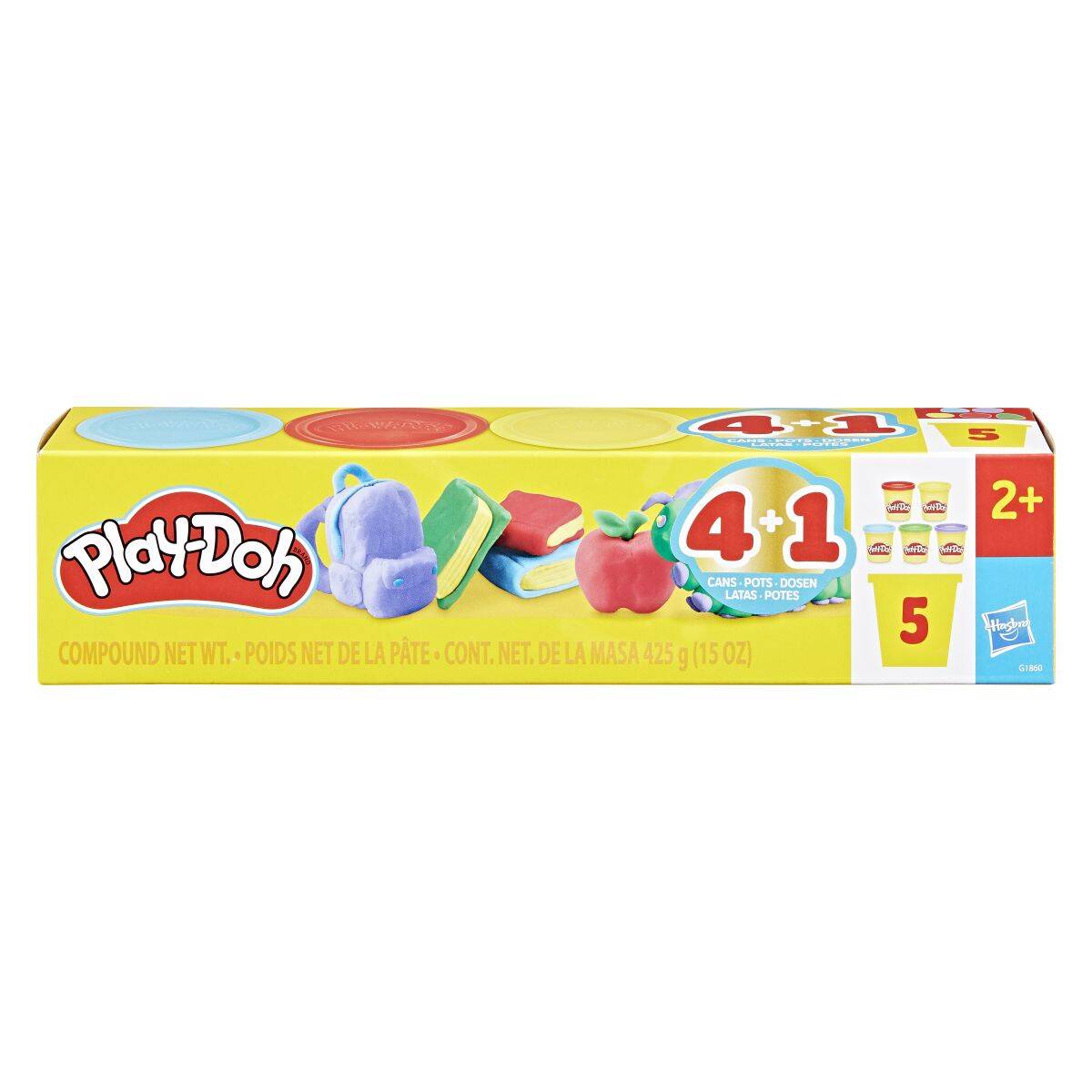 PLAY-DOH Back to school set 5 kantica