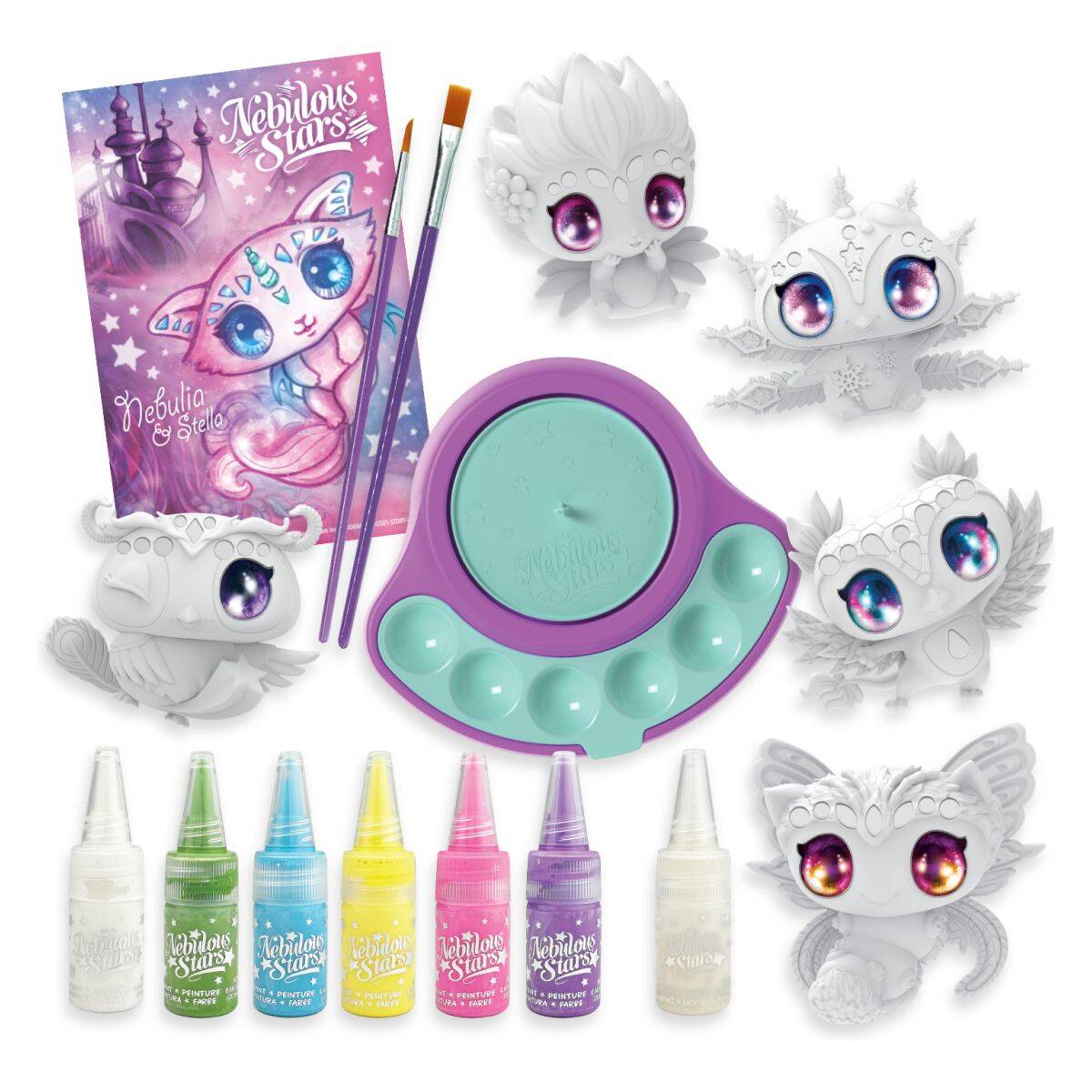 Nebulous Stars set za barvanje prijateljic