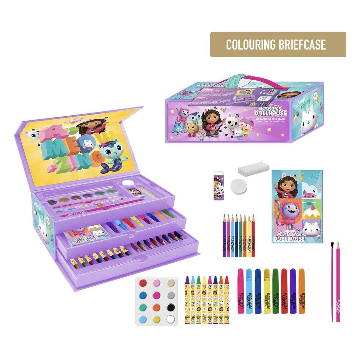 Cerda risalni set kovček Gabby's Dollhouse