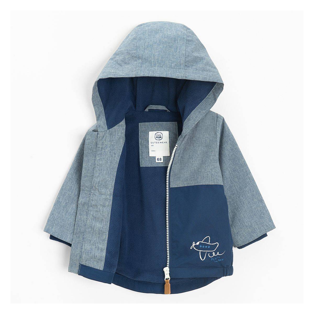 Cool Club jakna prehodna DR COB2801043 F modra 68