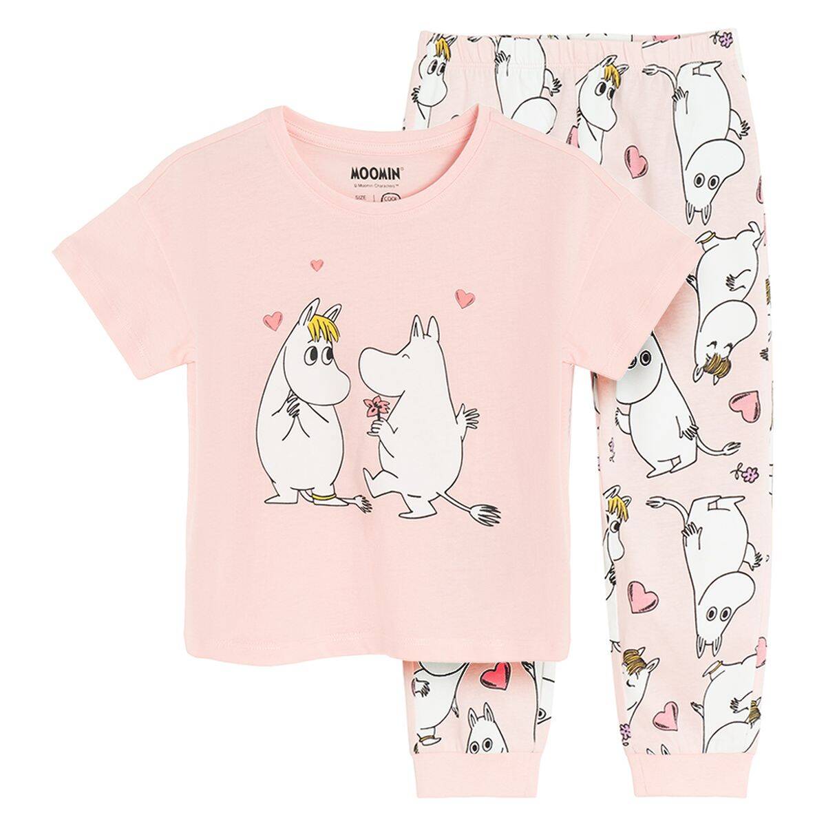COOL CLUB pidžama DR DH LUG3010190-00 MOOMINS Ž Roza 116