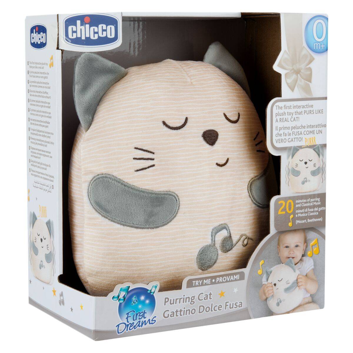 Chicco plišasta predeča mačka 1156700