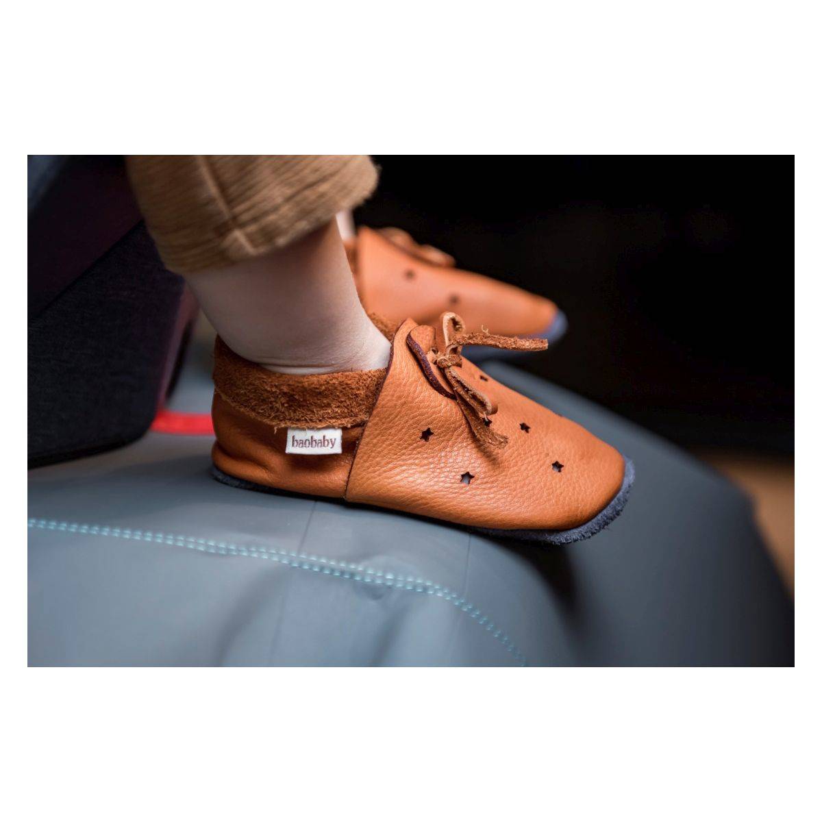 BAOBABY obuća za bebe Stars hazelnut Sandalice U BBSA410-M U brown 19