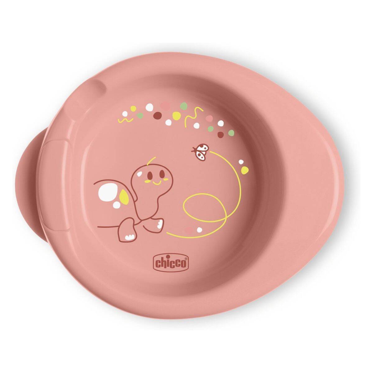 Chicco krožnik termo 6m+ pink 1600015