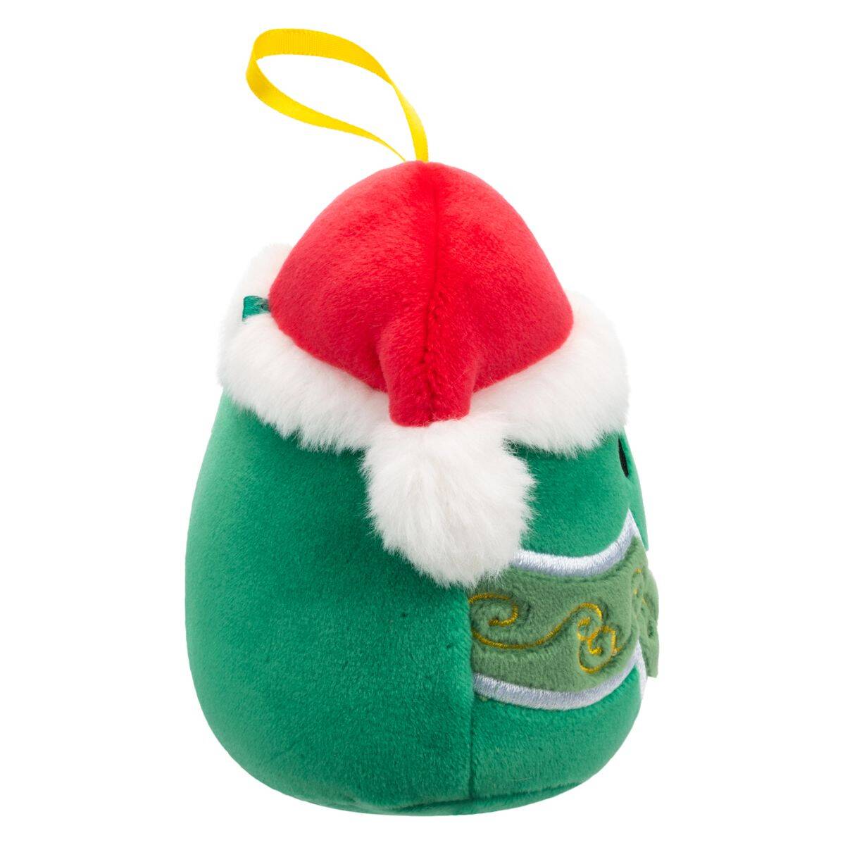 Squishmallows okrasni pliš Andy Božično drevo s kapo, 10 cm