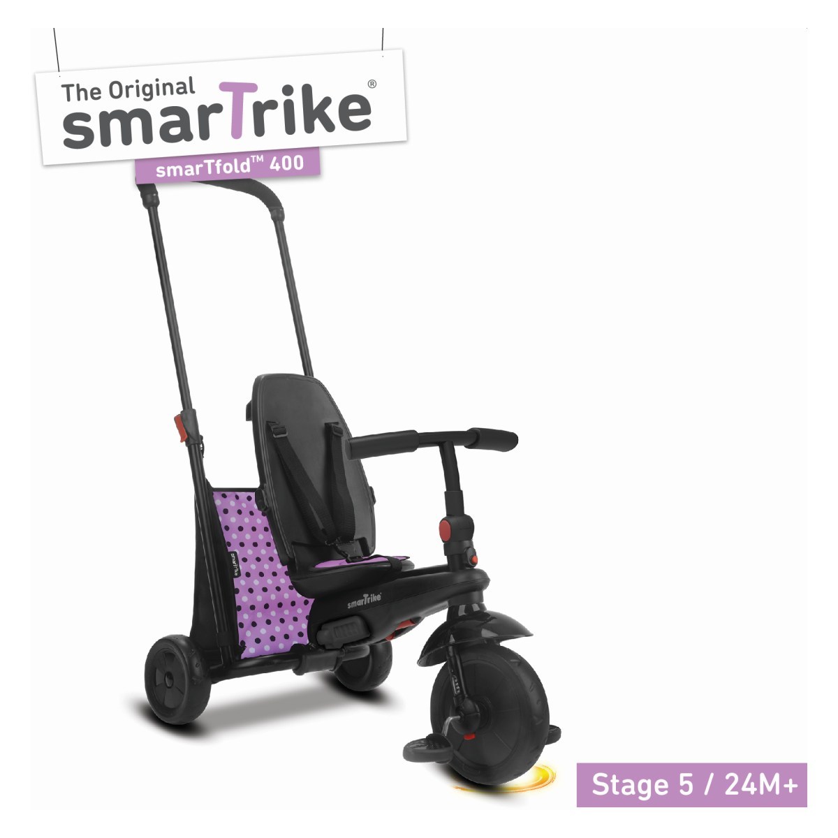 Smart Trike Tricikel 7 v 1 Sfold 400 vijoli en Baby Center