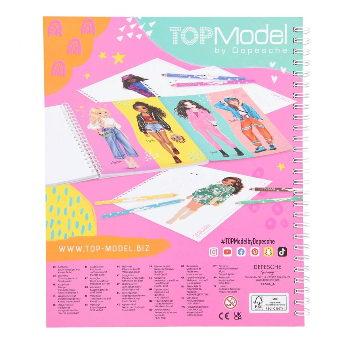 Top Model Pobarvanka