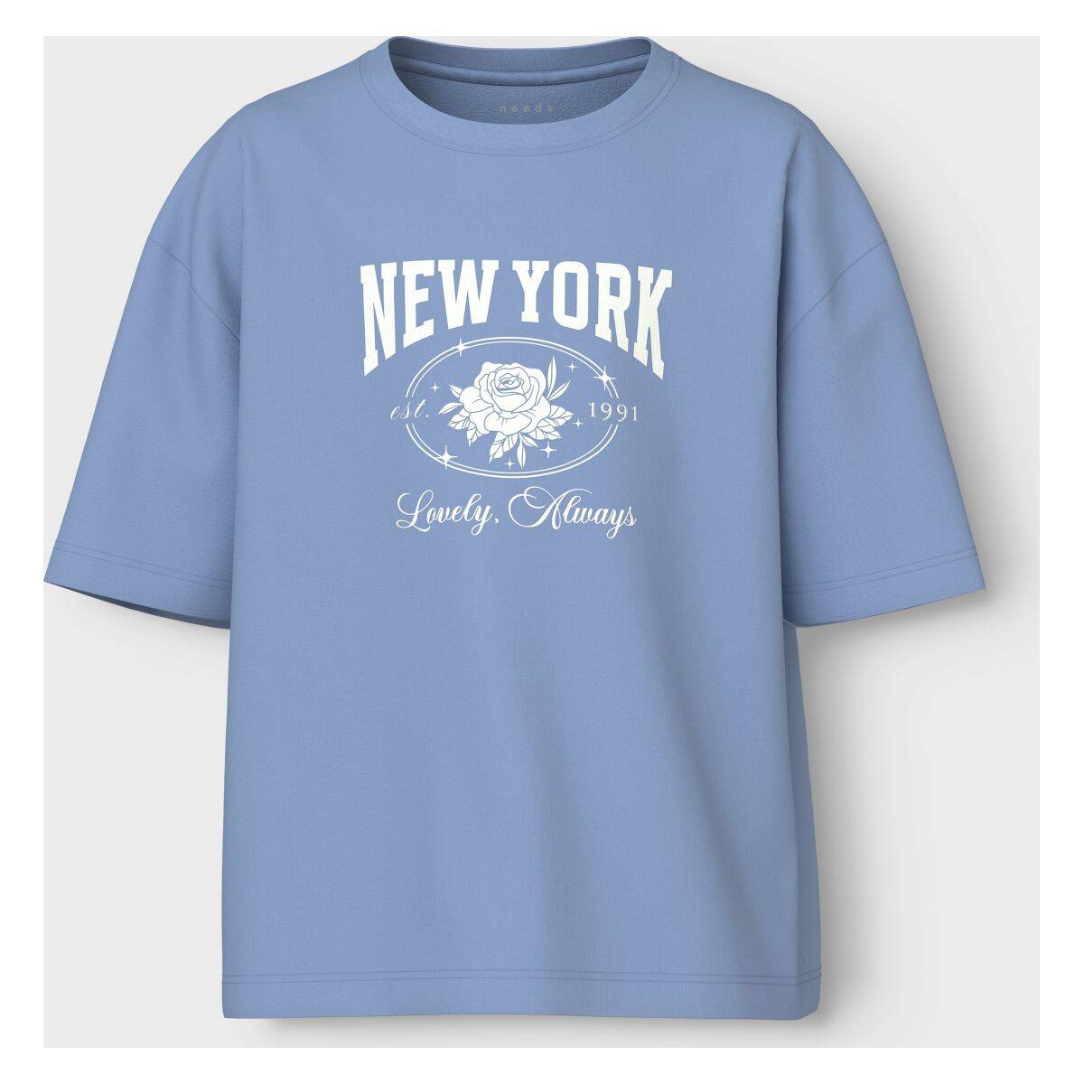 NAME IT majica KR 13241645 NKFVEEN Ž Plava 146/152