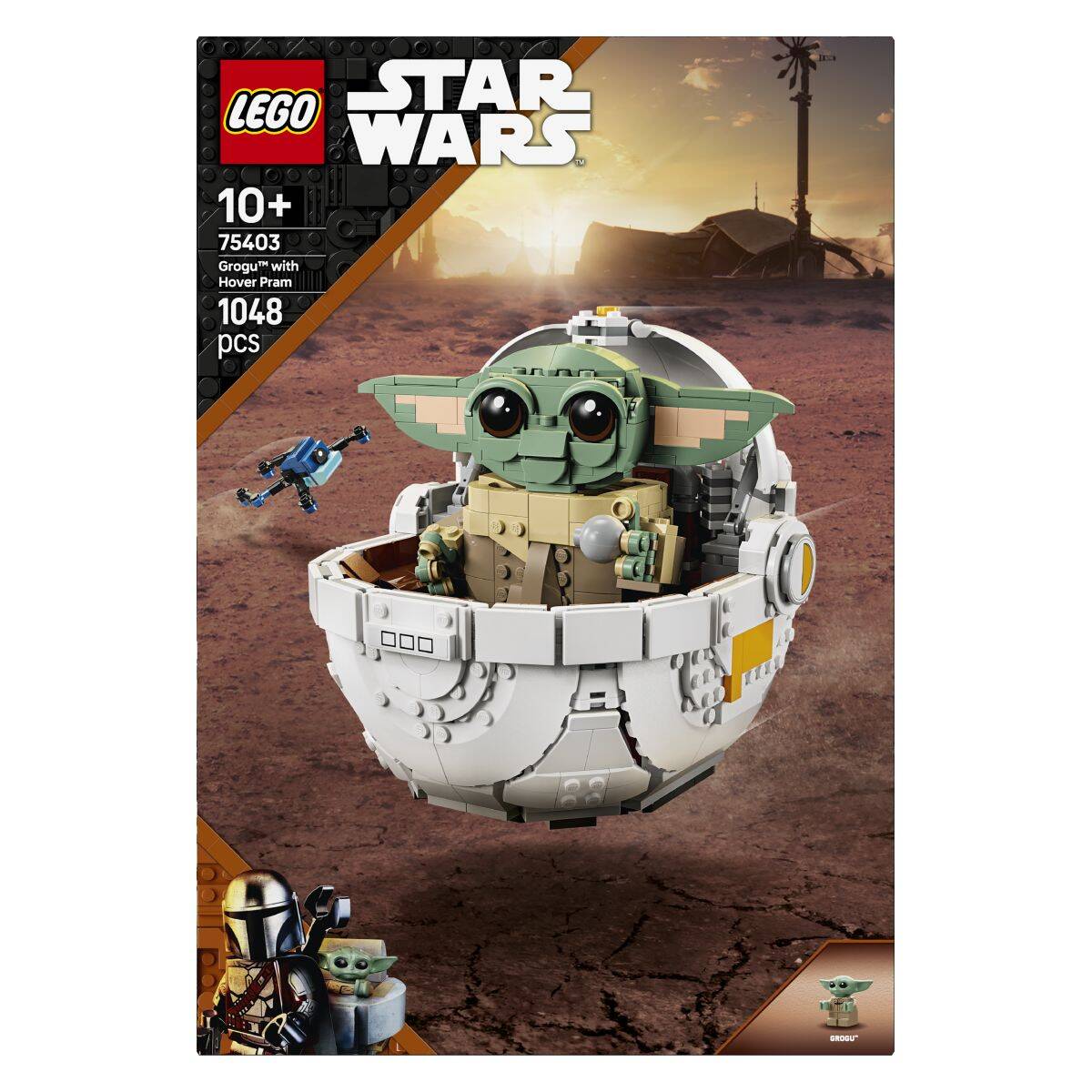 Lego® Star Wars™ 75403 Grogu™ z lebdilnim vozičkom