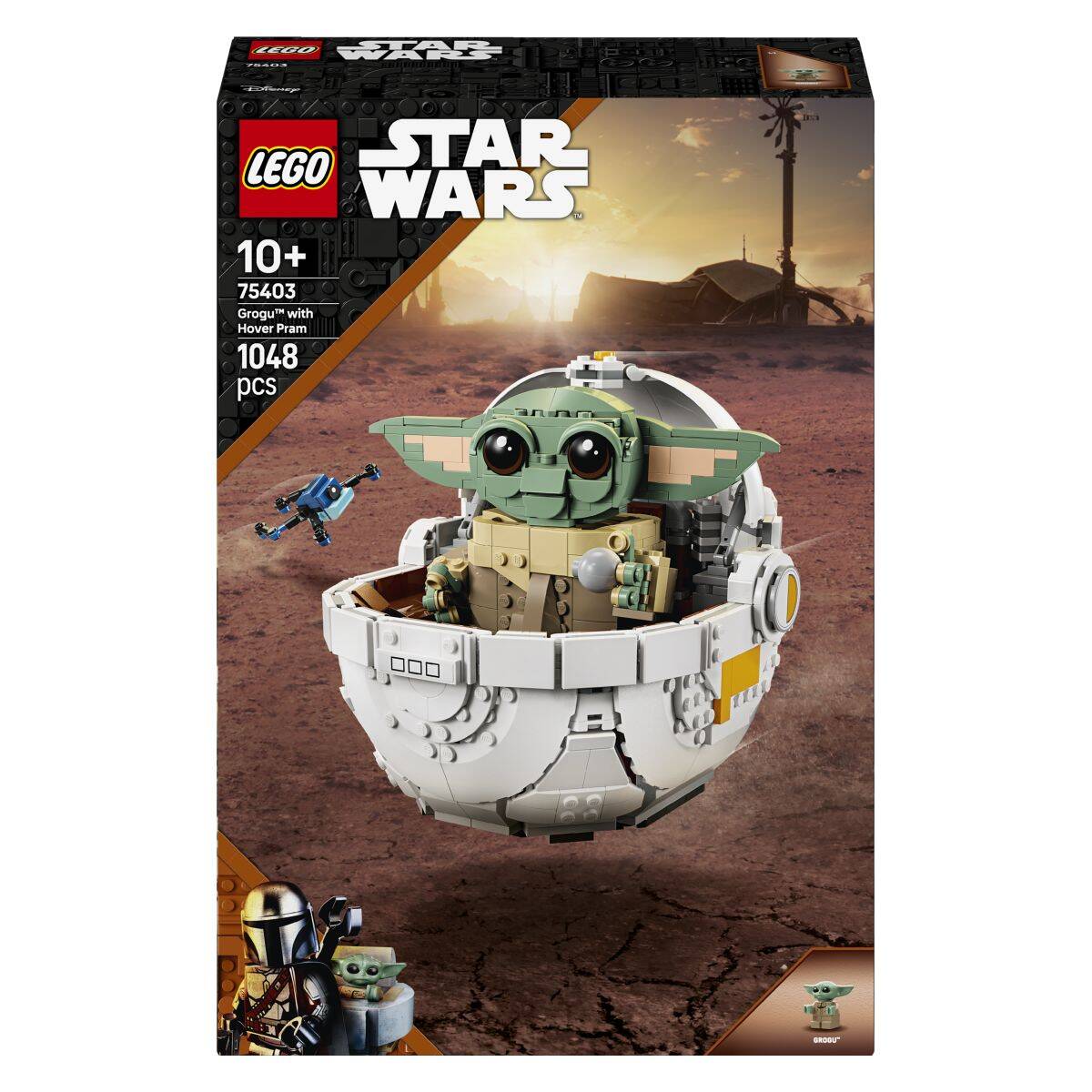 Lego® Star Wars™ 75403 Grogu™ z lebdilnim vozičkom