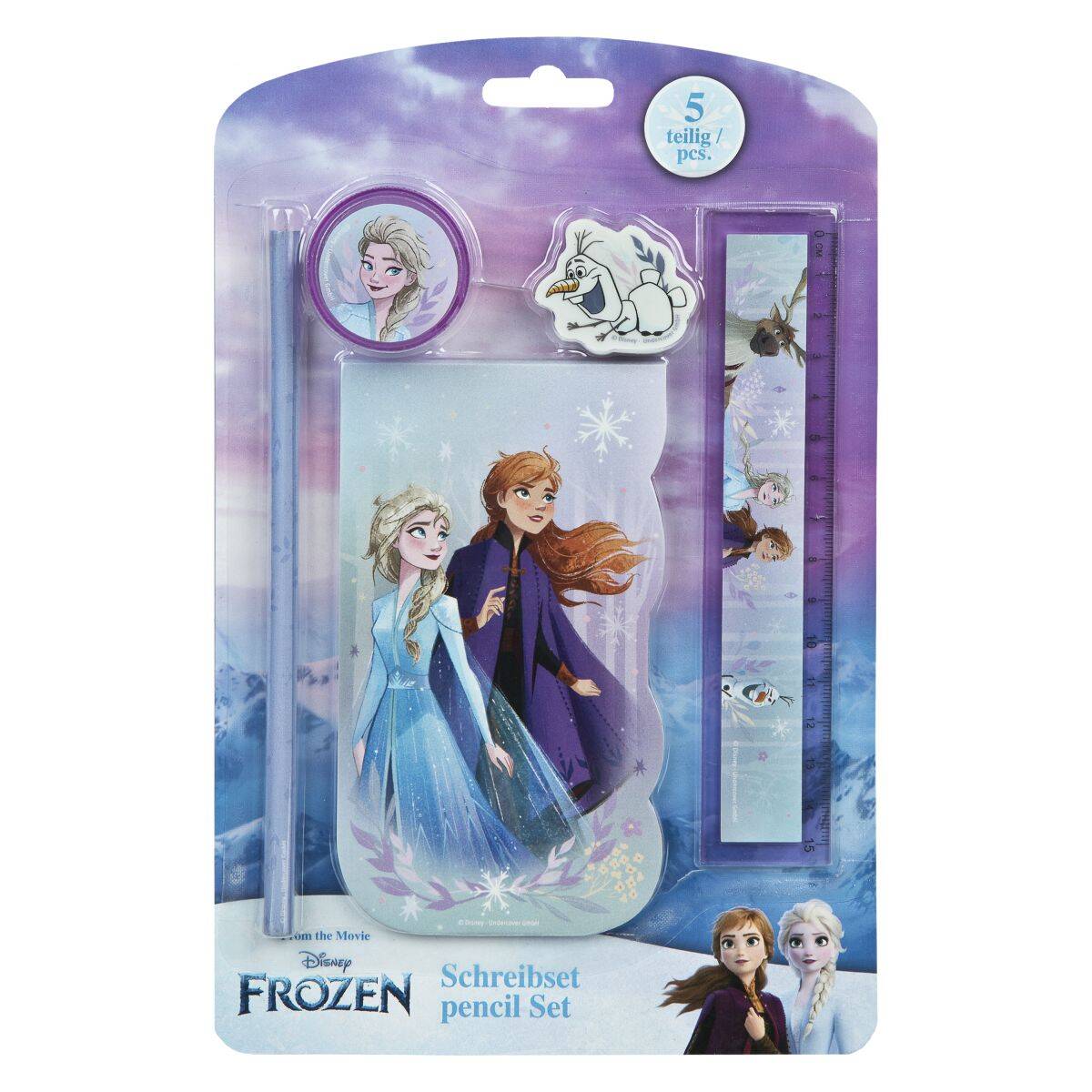 UNDERCOVER Frozen set za crtanje od 5 dijelova