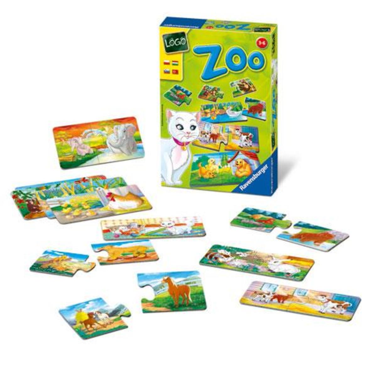 RAVENSBURGER Družabna igra Logo ZOO