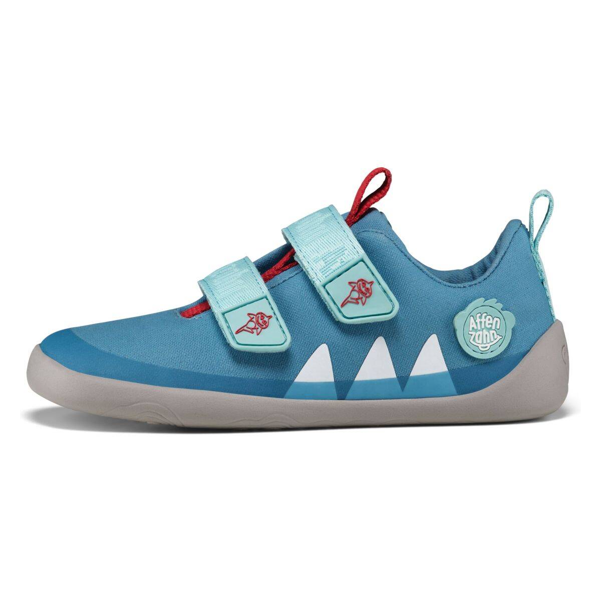 Affenzahn čevelj nizek Cotton Lucky Shark 00391-30211 barefoot F blue 25