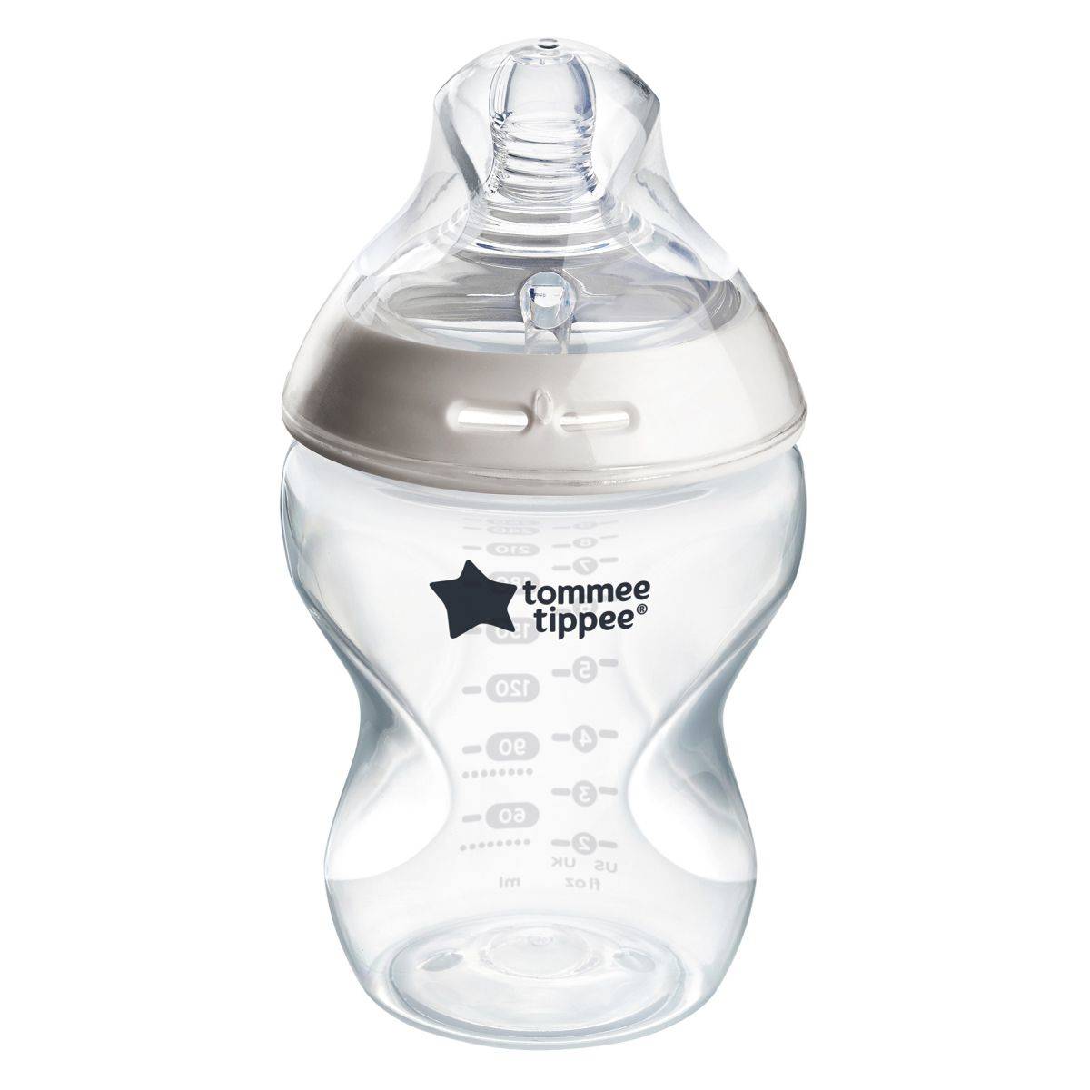 Tommee Tippee steklenička plastična NS 260ml
