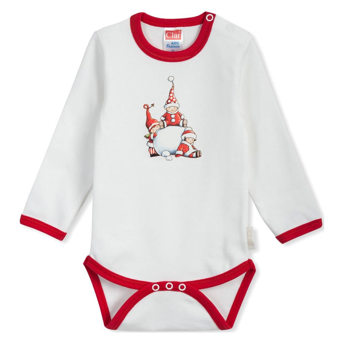 CLAR x-mas bodi 01632-068-008 U Crvena 68