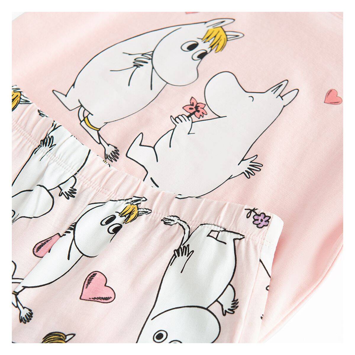 Cool Club pižama DR DH LUG3010190-00 MOOMINS D Roza 134