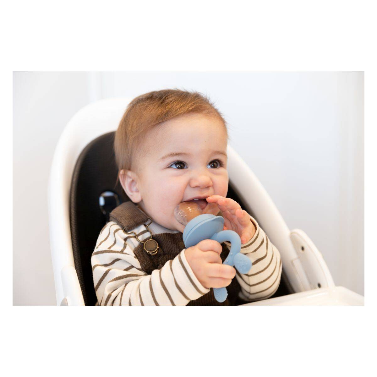 Haakaa cucljalnik zamrzni in nahrani mini komplet olivno zelena