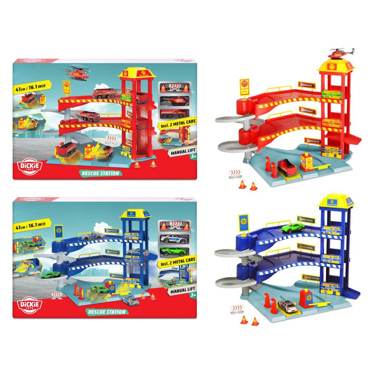 Dickie reševalna postaja in garaža, gasilska ali policijska