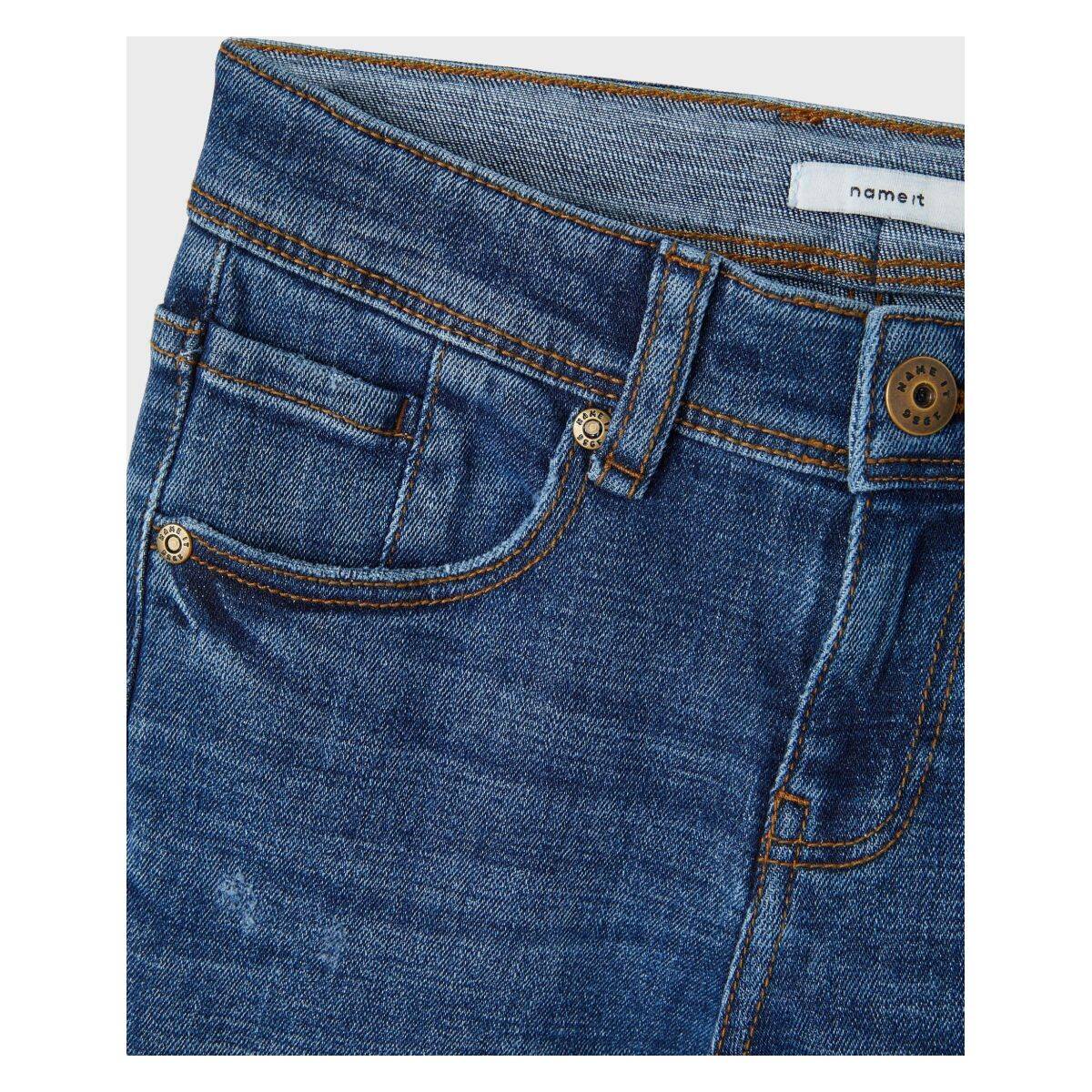 NAME IT hlače denim DH 13211873 NKMRYAN M Plava 122