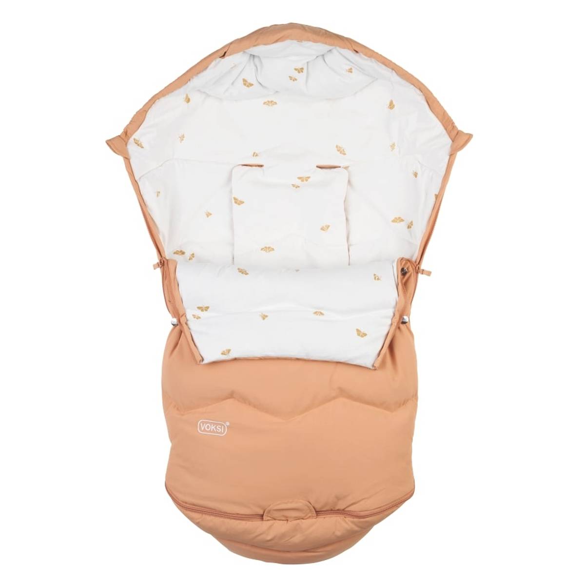 VOKSI Zimska vreća za kolica , Explorer, SandsPeach Wings, 100 cm, 0-3 god. Explorer sandstone peach wings