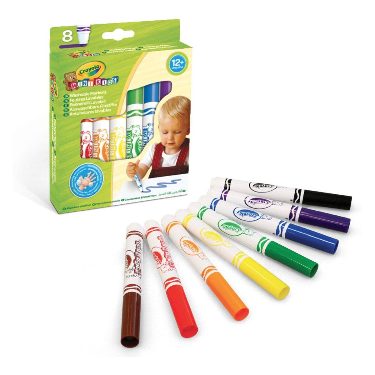 Crayola flomastri za tekstil mini 8/1
