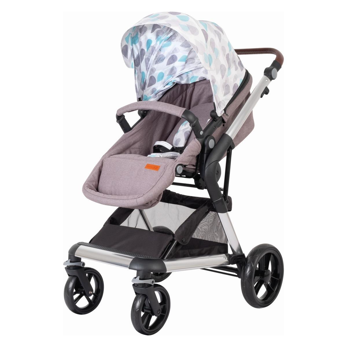 FREEON Kolica 3u1 Vivere Trio grey drops