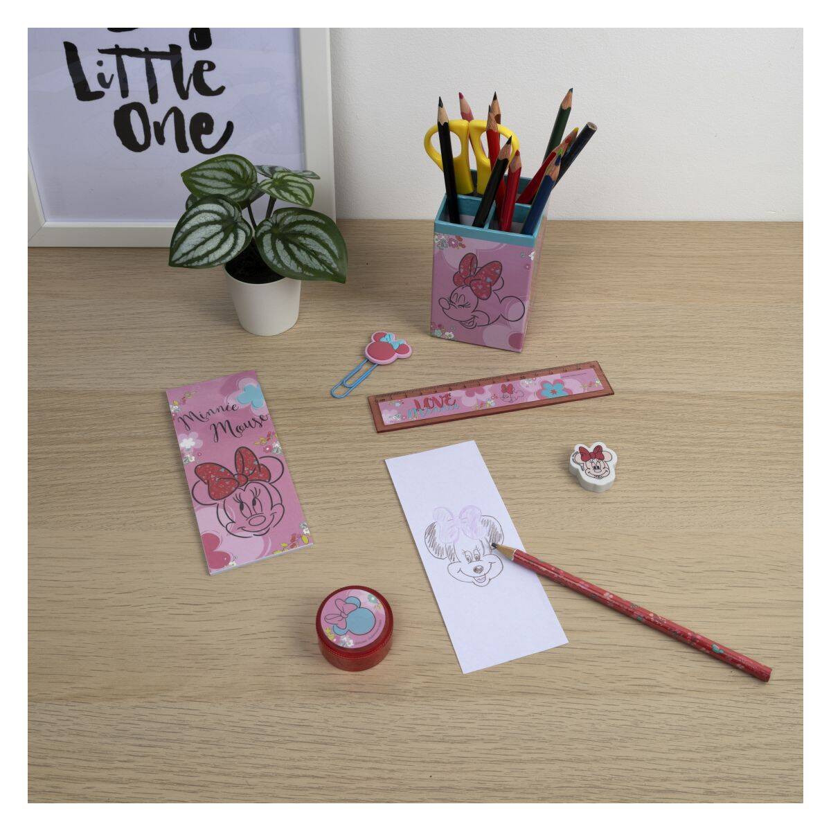 Undercover Minnie Mouse risalni set