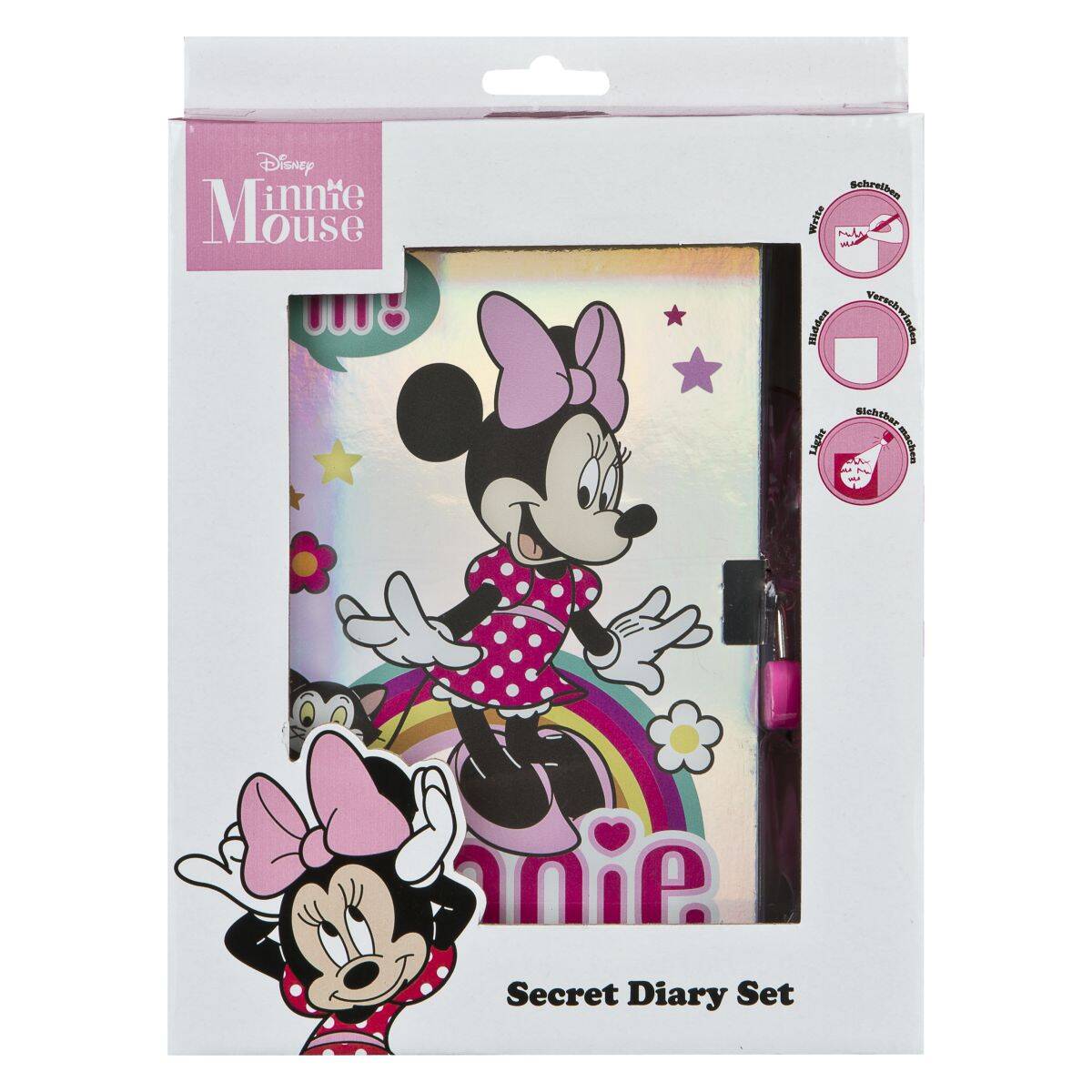 UNDERCOVER Minnie Mouse set s dnevnikom