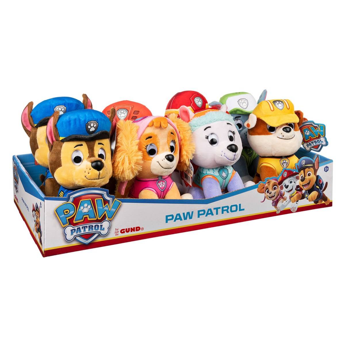 Paw Patrol pliš  15 cm  sort 39006