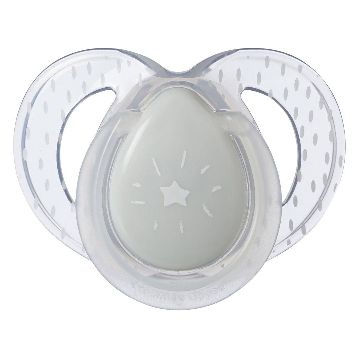 TOMMEE TIPPEE duda varalica - silikon Night time 6 - 18 mes., 2/1