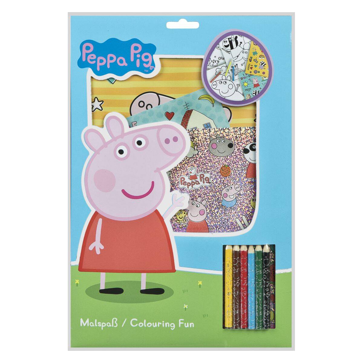 Undercover Peppa Pig set za barvanje