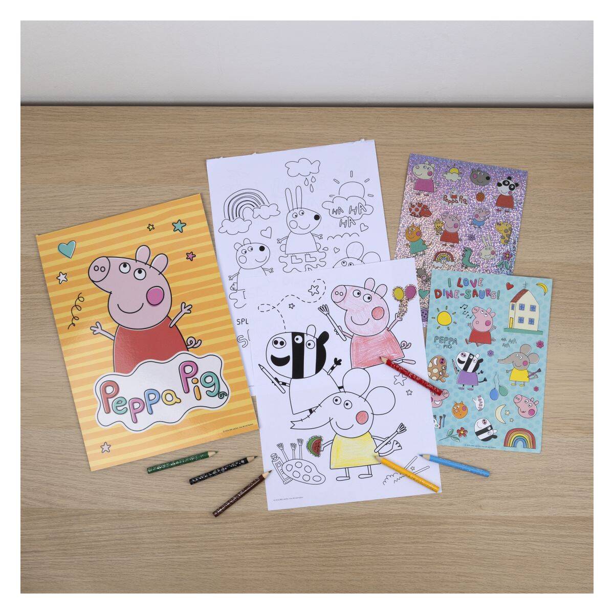 Undercover Peppa Pig set za barvanje