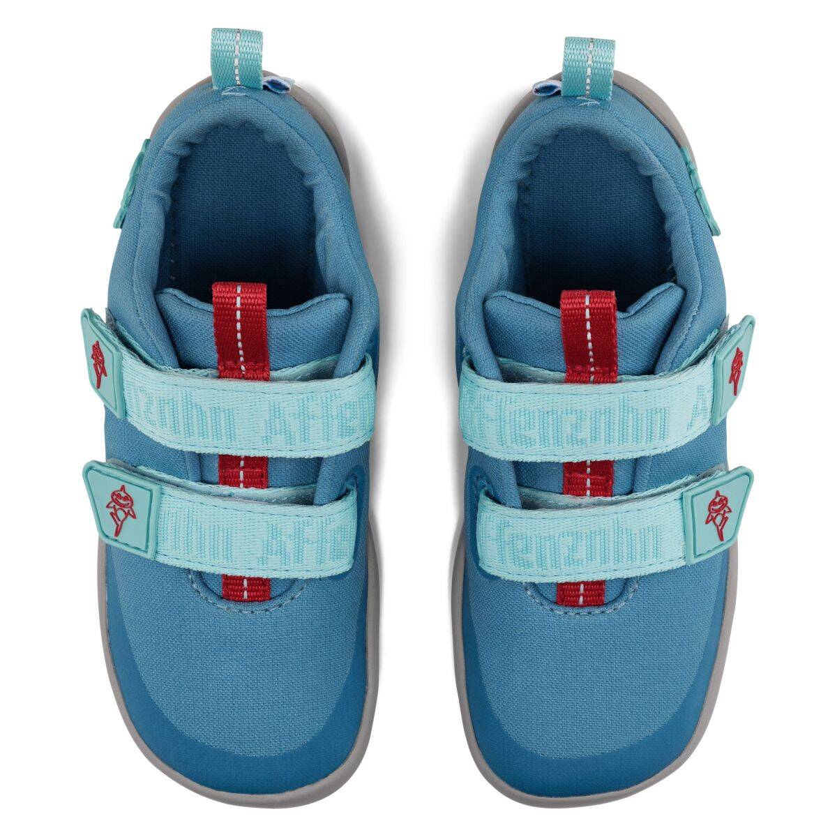 Affenzahn čevelj nizek Cotton Lucky Shark 00391-30211 barefoot F blue 28