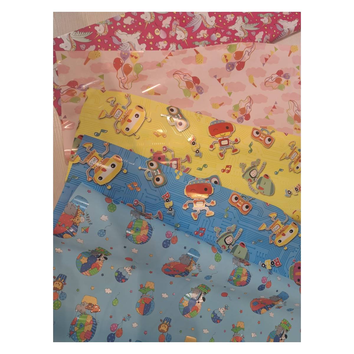 PG Šum papir ukrasni sjajni 70x100