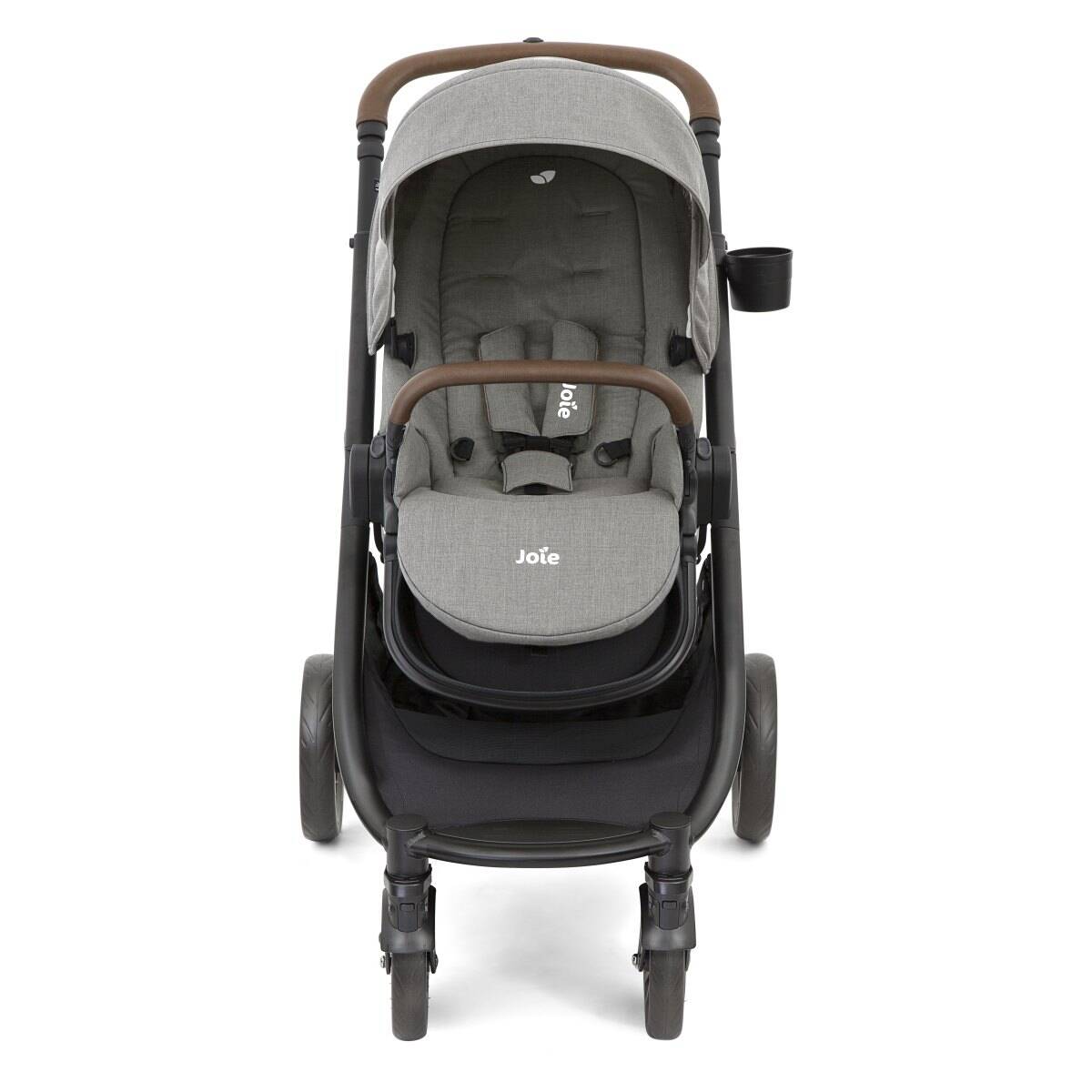 Joie® Ogrodje s sedežno enoto Versatrax pebble