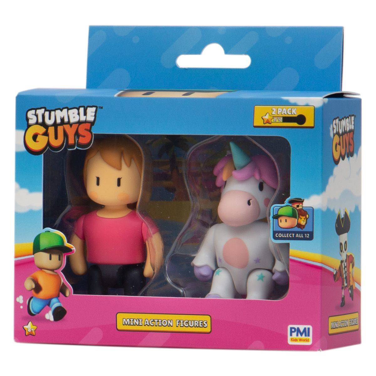 Stumble guys figurica mini set 2 kosa sort