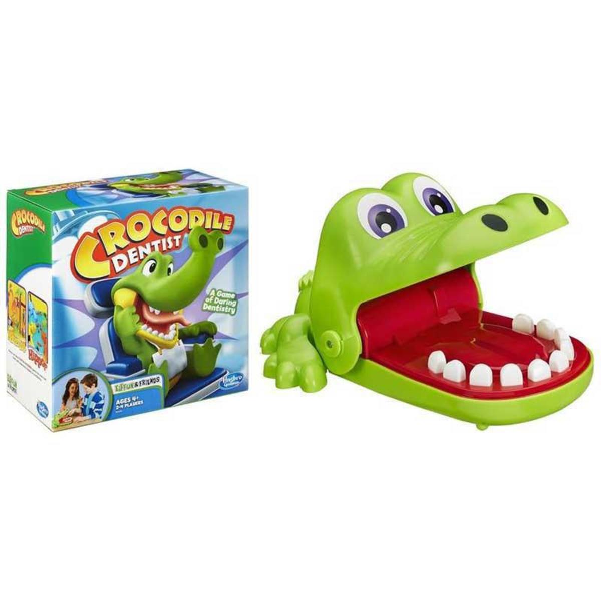 HASBRO GAMES društvena igra krokodil zubar